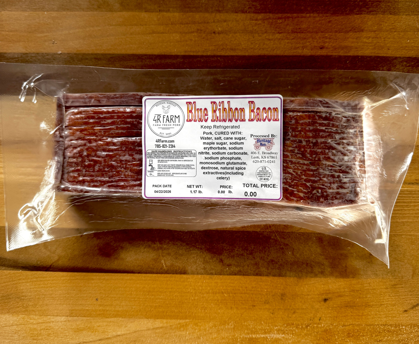 Blue Ribbon Bacon